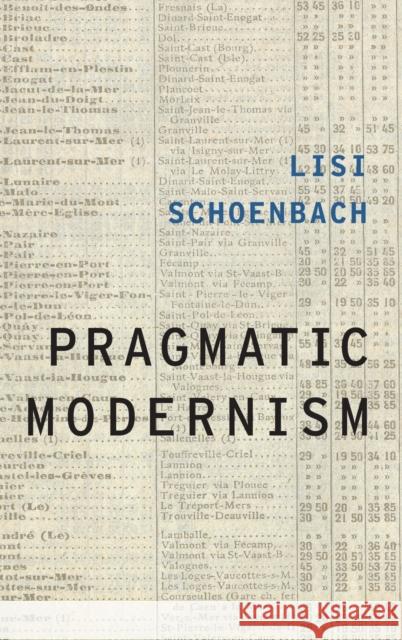 Pragmatic Modernism Lisi Schoenbach 9780195389845