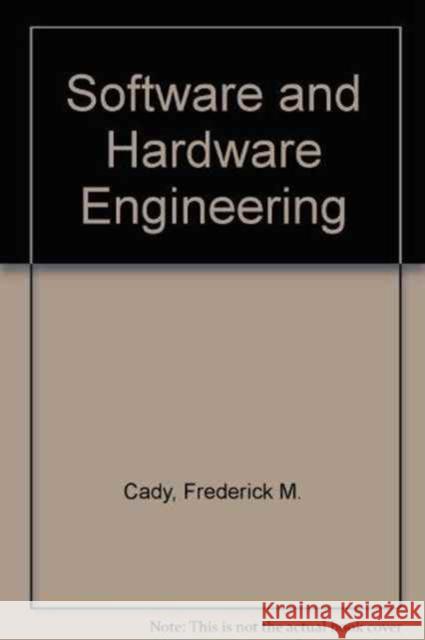 Software and Hardware Engineering: : International 2nd Edition  9780195391138 Oxford University Press Inc