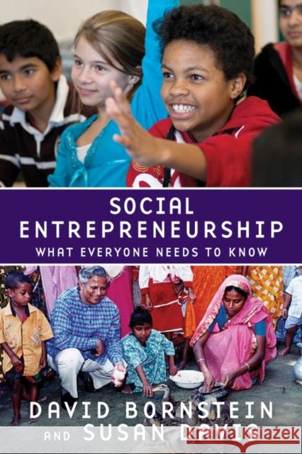 Social Entrepreneurship: What Everyone Needs to Know® Susan Davis 9780195396331 0