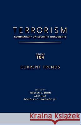 Terrorism: Comm SEC Docs V104 Terr C Oceana 9780195398083 Oxford University Press, USA