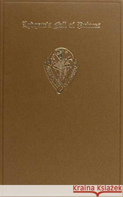 Lydgate's Fall of Princes Vol. III Bergen, H. 9780197225745