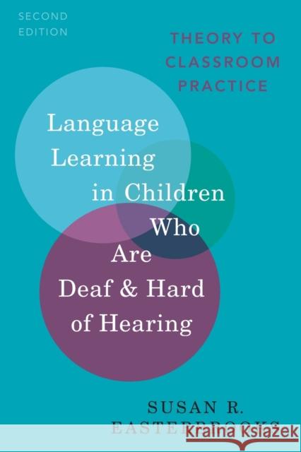 Language Learning in Children Who Are Deaf and Hard of Hearing: Theory to Classroom Practice Easterbrooks, Susan R. 9780197524886 Oxford University Press, USA
