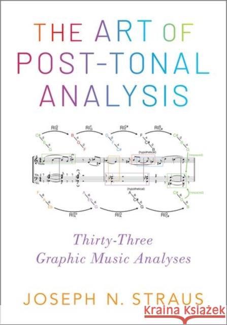 The Art of Post-Tonal Analysis: Thirty-Three Graphic Music Analyses Joseph N. Straus 9780197543979