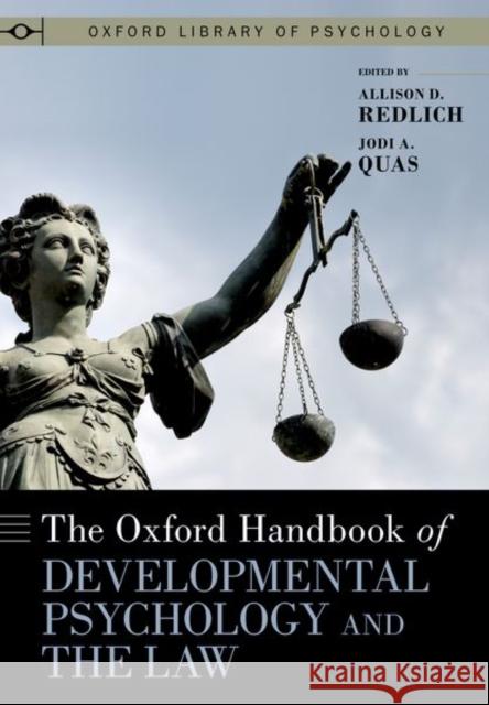 The Oxford Handbook of Developmental Psychology and the Law  9780197549513 OUP USA