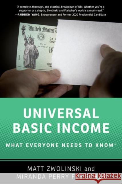 Universal Basic Income: What Everyone Needs to Know®  9780197556221 Oxford University Press Inc