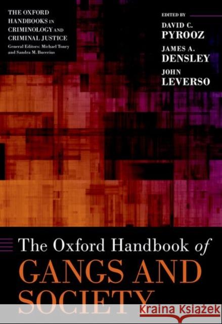 The Oxford Handbook of Gangs and Society David C. Pyrooz James Densley John Leverso 9780197618158