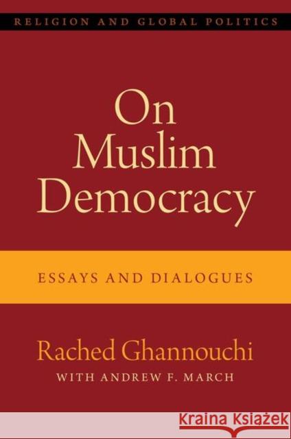 On Muslim Democracy Rached (President, President, Ennahda Party (Tunisia)) Ghannouchi 9780197666876 Oxford University Press Inc