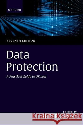 Data Protection  9780197904022 Oxford University Press