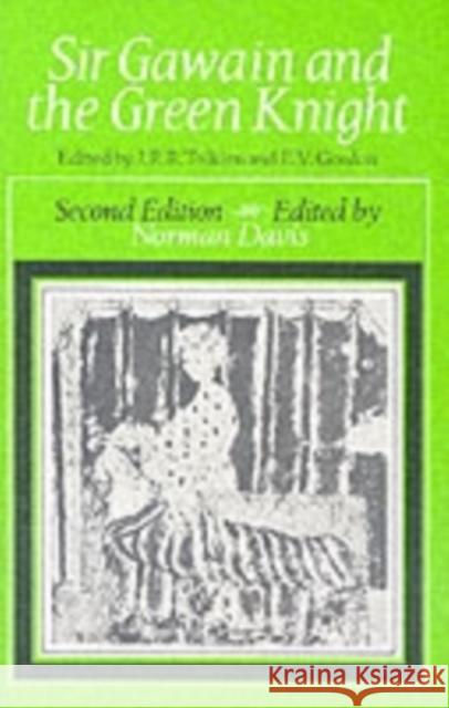 Sir Gawain and the Green Knight J. R. R. Tolkien E. V. Gordon 9780198114864 Oxford University Press