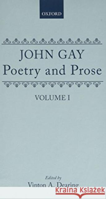 Poetry and Prose: 2 Volume Set Gay, J. 9780198118978 OXFORD UNIVERSITY PRESS ACADEM