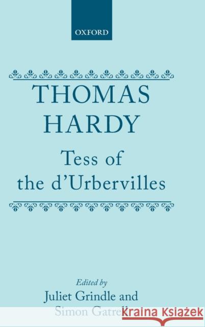 Tess of the d'Urbervilles Thomas Hardy 9780198124955 Oxford University Press