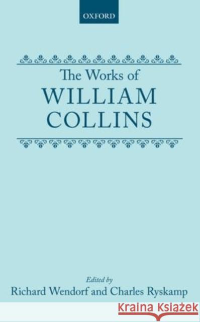 Complete Works Collins, William 9780198127499