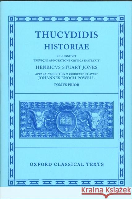 Historiae: Volume I: Books I-IV Thucydides 9780198145509 Oxford University Press