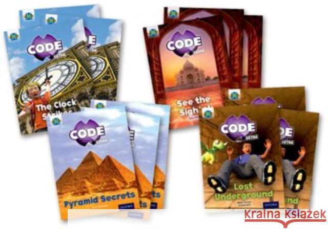 Project X Code Extra: Purple Book Band, Oxford Level 8: Wonders of the World and Pyramid Peril: Level 8: Wonders of the World and Pyramid Peril, Class Mara Bergman Jane Penrose Mike Tucker 9780198363651 Oxford University Press
