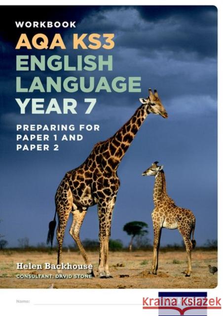 AQA KS3 English Language: Year 7 Test Workbook Pack of 15 David Stone 9780198368809 Oxford University Press