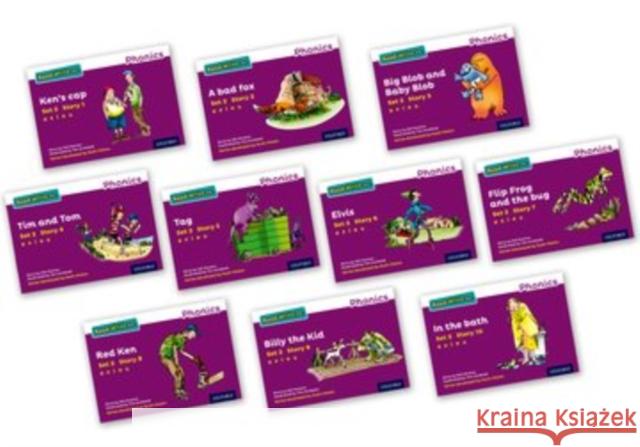 Read Write Inc. Phonics: Purple Set 2 Storybooks Mixed Pack of 10 Gill Munton Tim Archbold Ruth Miskin 9780198371489 Oxford University Press