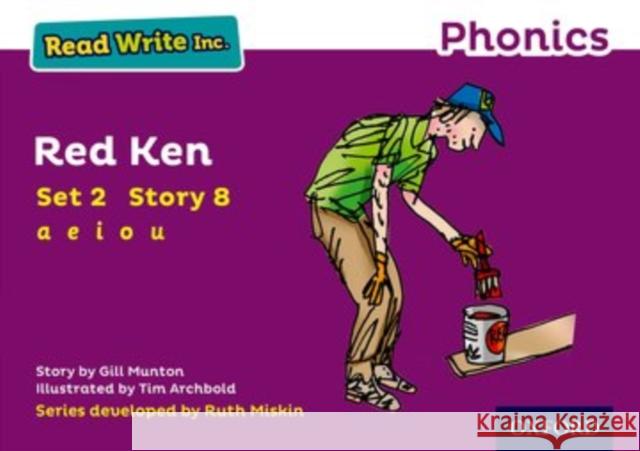 Read Write Inc. Phonics: Red Ken (Purple Set 2 Storybook 8) Munton, Gill 9780198371571 Oxford University Press