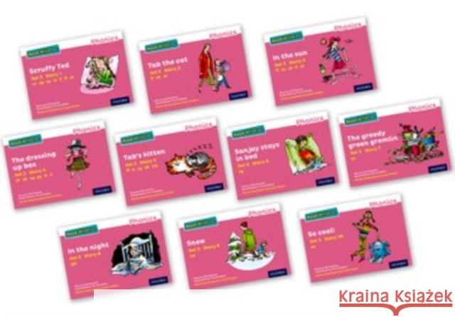 Read Write Inc. Phonics: Pink Set 3 Storybooks Mixed Pack of 10 Gill Munton Tim Archbold Ruth Miskin 9780198371670 Oxford University Press