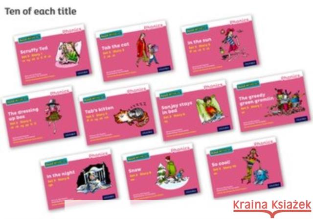 Read Write Inc. Phonics: Pink Set 3 Storybooks Pack of 100 Gill Munton Tim Archbold Ruth Miskin 9780198371687 Oxford University Press