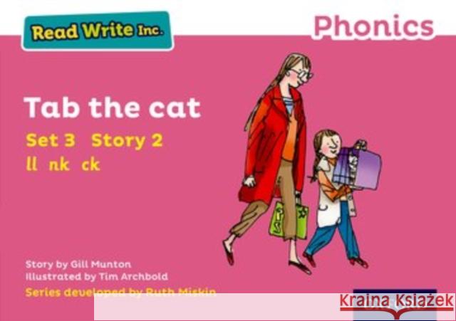 Read Write Inc. Phonics: Tab the Cat (Pink Set 3 Storybook 2) Munton, Gill 9780198371700 Oxford University Press