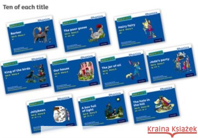 Read Write Inc. Phonics: Blue Set 6 Storybooks Pack of 100 Gill Munton Tim Archbold Ruth Miskin 9780198372134 Oxford University Press