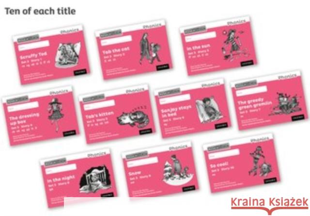 Read Write Inc. Phonics: Black and White Pink Set 3 Storybooks Pack of 100 Gill Munton Tim Archbold Ruth Miskin 9780198372769 Oxford University Press