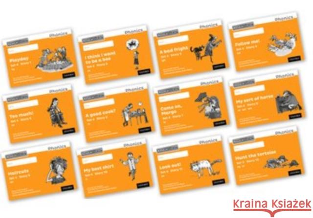 Read Write Inc. Phonics: Black and White Orange Set 4 Storybooks Mixed Pack of 12 Munton, Gill 9780198372875