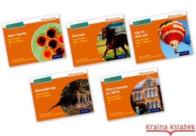 Read Write Inc. Phonics: Orange Set 4 Non-Fiction Mixed Pack of 5 Munton, Gill 9780198373612 Oxford University Press