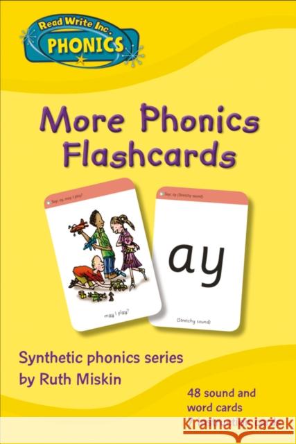 Read Write Inc. Phonics: More Phonics Flashcards   9780198386810 Oxford University Press