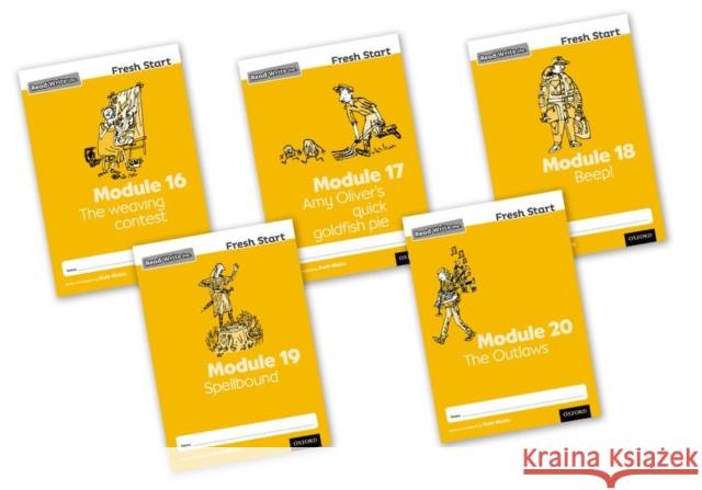 Read Write Inc. Fresh Start: Modules 16-20 - Mixed Pack of 5  Munton, Gill 9780198398585