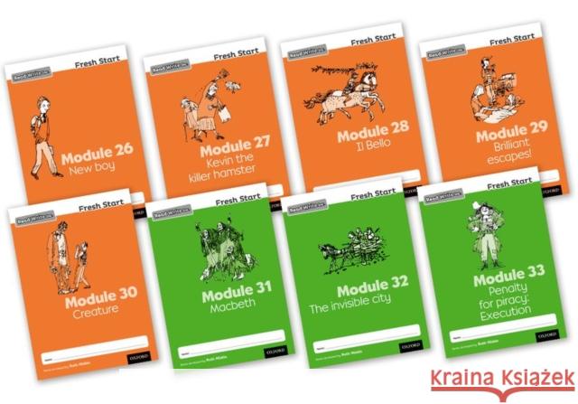 Read Write Inc. Fresh Start: Modules 26-33 - Mixed Pack of 8  Munton, Gill 9780198398721