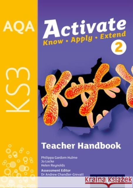 AQA Activate for KS3: Teacher Handbook 2 Broadley, Simon, Matthews, Mark, Stutt, Victoria 9780198408277