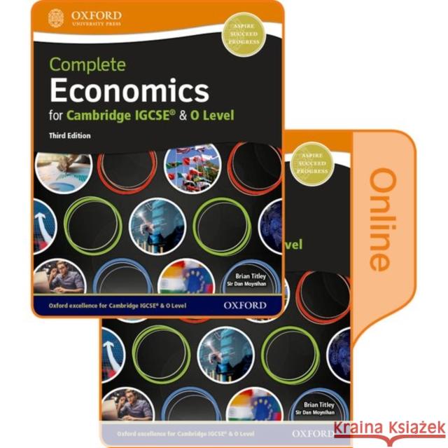 Complete Economics for Cambridge Igcse and O Level Print and Online Student Book: With Access Code Card Titley 9780198409830 Oxford University Press
