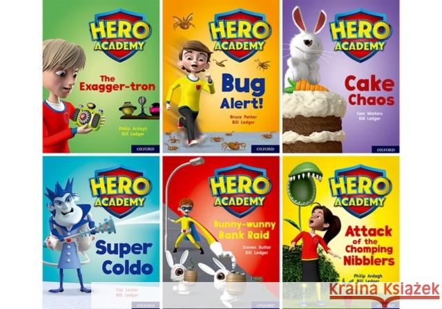 Hero Academy: Oxford Level 7, Turquoise Book Band: Class pack Bill Ledger   9780198416364 Oxford University Press
