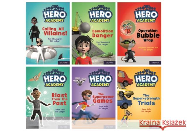 Hero Academy: Oxford Level 10, White Book Band: Mixed pack Bill Ledger   9780198416593 Oxford University Press