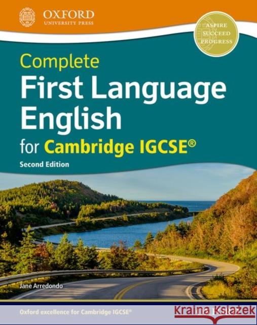Cie Complete Igcse First Language English 2nd Edition Book: With Website Link Arredondo 9780198424987 Oxford University Press