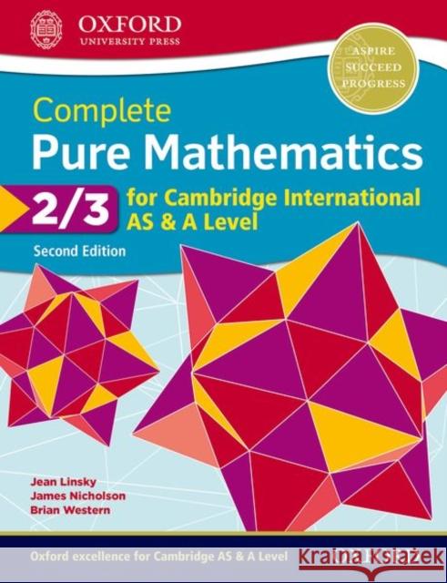 Cie a Level Pure Mathematics 2 and 3 2nd Edition Book Linsky 9780198425137 Oxford University Press