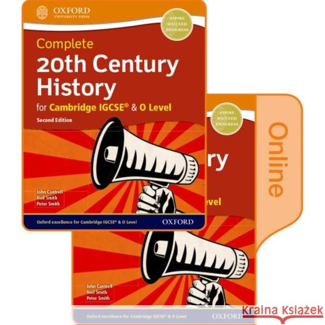 20th Century History for Cambridge Igcserg: Print & Online Student Book Pack Cantrell, John 9780198427674