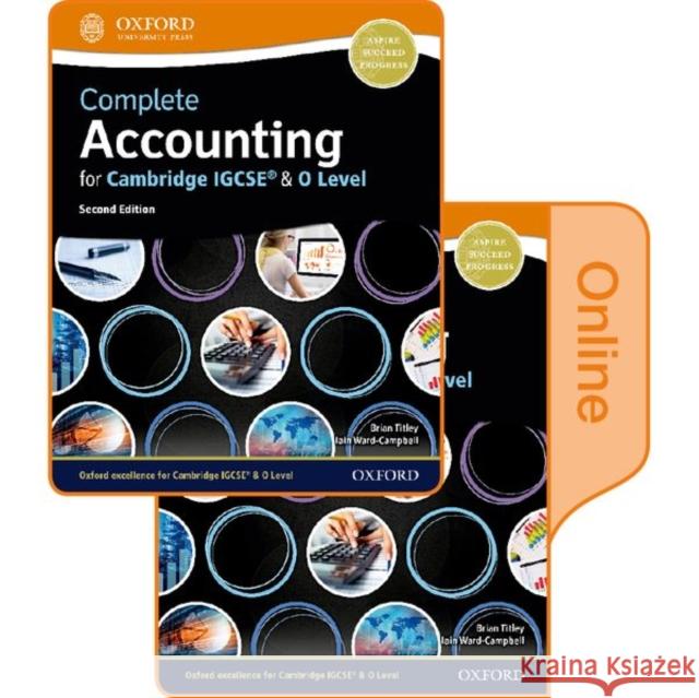 Complete Accounting for Cambridge Igcse & O Level: Print & Online Student Book Pack Titley, Brian 9780198427735 Oxford University Press
