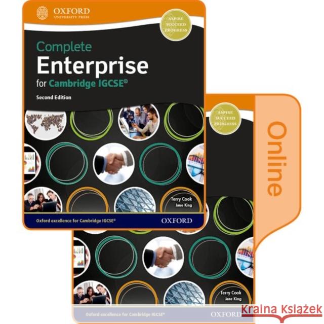 Complete Enterprise for Cambridge Igcserg: Print & Online Student Book Pack Cook, Terry 9780198427834 Oxford University Press