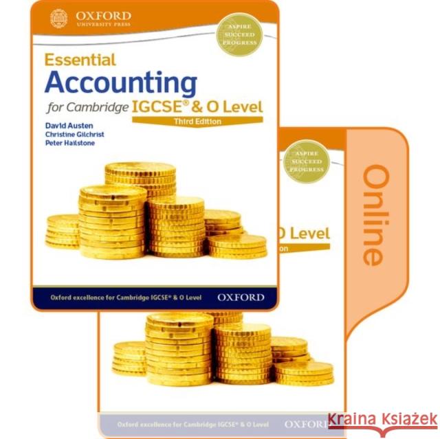 Essential Accounting for Cambridge Igcse & O Level: Print & Online Student Book Pack Austen, David 9780198428275 Oxford University Press