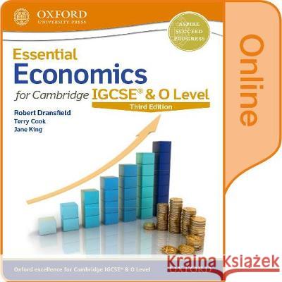 Essential Economics for Cambridge IGCSE & O Level Dransfield, Robert, Cook, Terry, King, Jane 9780198428381 