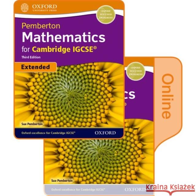 Pemberton Mathematics for Cambridge Igcserg: Print & Online Student Book Pack Pemberton, Sue 9780198428428 Oxford University Press