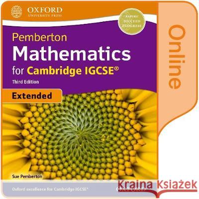 Pemberton Mathematics for Cambridge IGCSE® Pemberton, Sue 9780198428435