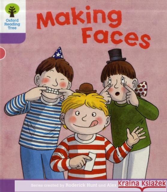 Oxford Reading Tree: Level 1+: More Patterned Stories: Making Faces Hunt, Roderick|||Howell, Gill 9780198481102 Oxford University Press