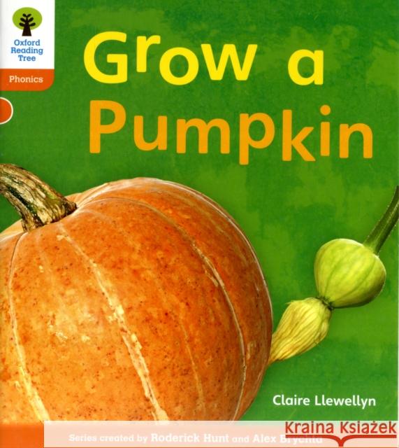 Oxford Reading Tree: Level 6: Floppy's Phonics Non-Fiction: Grow a Pumpkin Llewellyn, Claire|||Hughes, Monica|||Page, Thelma 9780198484868 
