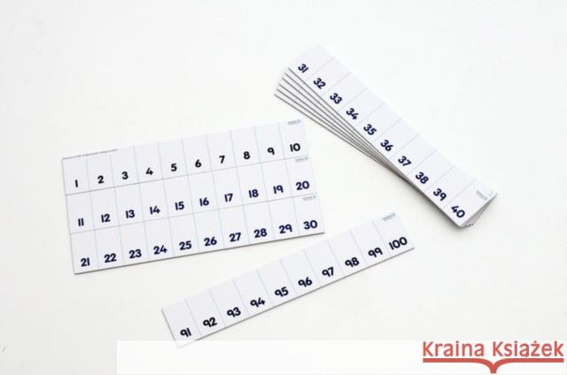 Numicon: Card 1-100 Number Track Oxford University Press 9780198487135