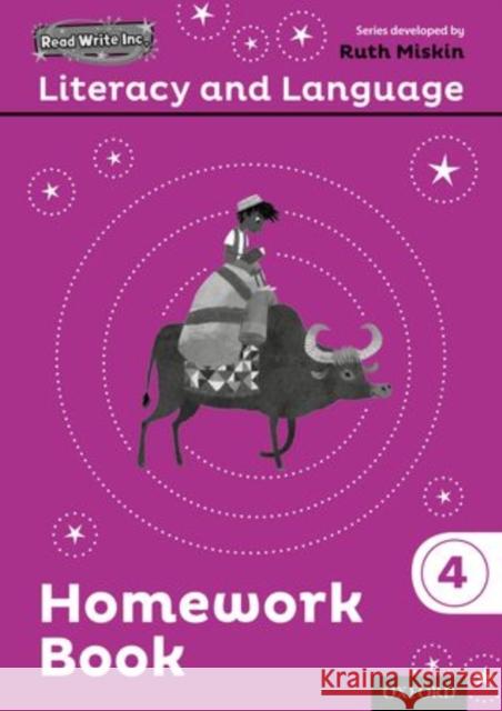 Read Write Inc.: Literacy & Language: Year 4 Homework Book Pack of 10 Miskin, Ruth; Pursgrove, Janey; Raby, Charlotte 9780198493709