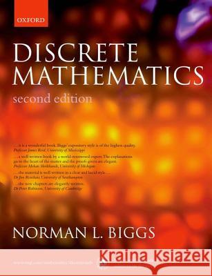 Discrete Mathematics Norman L. Biggs 9780198507178 Oxford University Press, USA