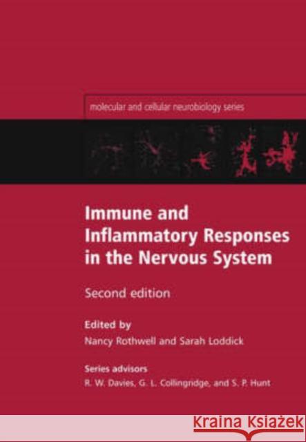 Immune and Inflammatory Responses in the Nervous System  9780198509806 OXFORD UNIVERSITY PRESS